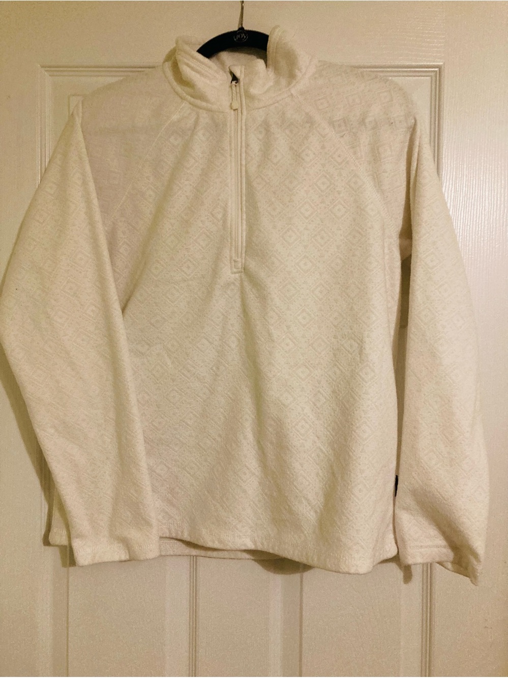 Eddie Bauer Fleece Quarter Zip Pullover Sweater
